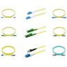 Buy cheap SC APC Green Optical Fiber Patch Cord, armored fiber optic patch cable from wholesalers