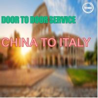 Buy cheap ISEA International Door To Door Freight From China To Italy Realtime Tracking product