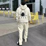 100% Cotton Custom Sweat Suits Two Piece Oversized Men Hoodie French Terry