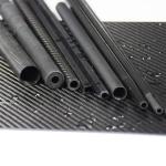 Custom Size Twill Plain Carbon Fiber Tube 14mm 20mm 30mm 80mm 1000mm