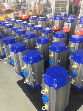 Buy cheap aluminum alloy AT 270 double /single acting pneumatic actuator from wholesalers