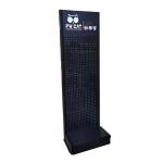 Supermarket shelves gondola silk screen logo custom display rack