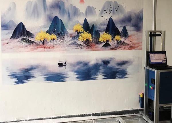 Buy cheap CMYK Ink 10m2/h 1440X2880dpi Direct Wall Inkjet Printer from wholesalers