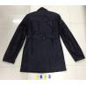 Buy cheap 6693 Men's black pu fashion long jacket coat stock from wholesalers