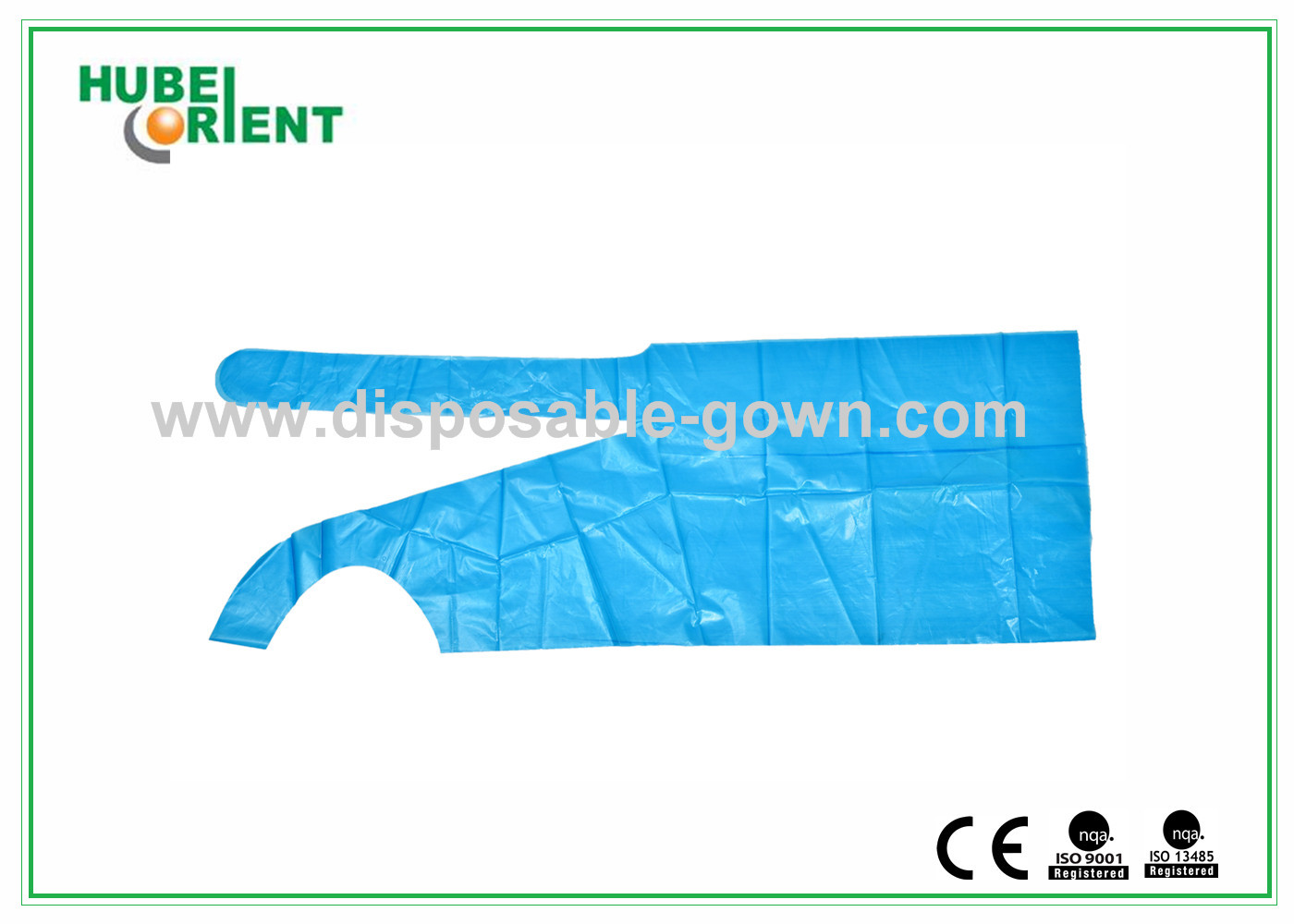 Disposable PE Aprons Waterproof Medical /Kitchen Apron PE Apron With Embossed Surface