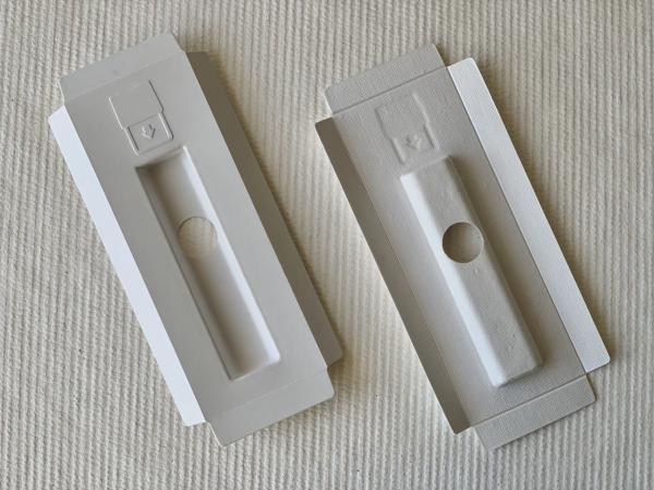 Buy cheap Living Hinge Molded Fiber Packaging E Cigarette Diy Molded Pulp Eco Friendly from wholesalers