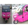 Buy cheap Steel Rim Enclosed Electric Tricycle 1000 W Max Loading 160 KG For Women from wholesalers