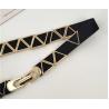 Buy cheap 2cm Width Women's Elastic Stretch Belts Triangle Metal Accessories from wholesalers