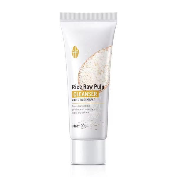 Buy cheap Organic Face Cleaner Gently Moisturizes Rice Slurry Facial Cleanser Cleanses Pores from wholesalers