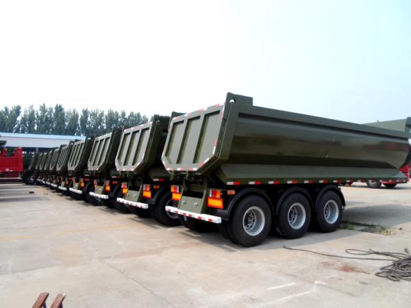 Buy cheap After-sales Service 24hour Online Service 3 Axle Dump Tipper Heavy Duty Truck Trailer from wholesalers