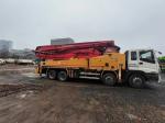 Used Concrete Pump Truck 46m Concrete Mixing Plant Heavy Equipment Concrete Boom