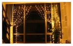 Outdoor indoor LED Icicle light chain christmas light IP44 waterproof