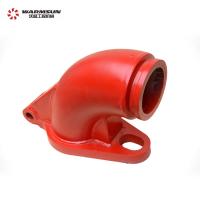 Buy cheap A810301010907 C12048.3.9.1A 90 Degree Steel Hinge Concrete Pump Elbow product