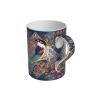 Buy cheap Round Bone China Mug Set Tea Cups 0.35kg Dishwasher Safe 14cm from wholesalers