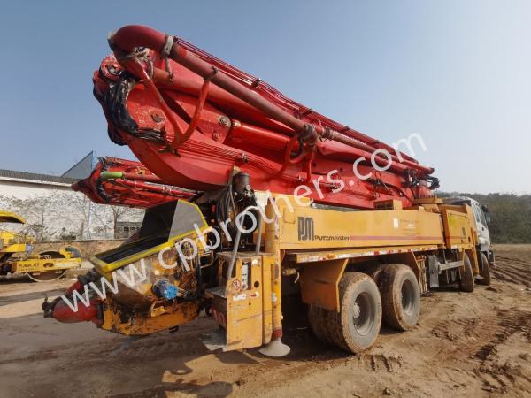 2013 Putzmeister 46m Truck Mounted Concrete Pump with Spare Parts SG5350THB 46M