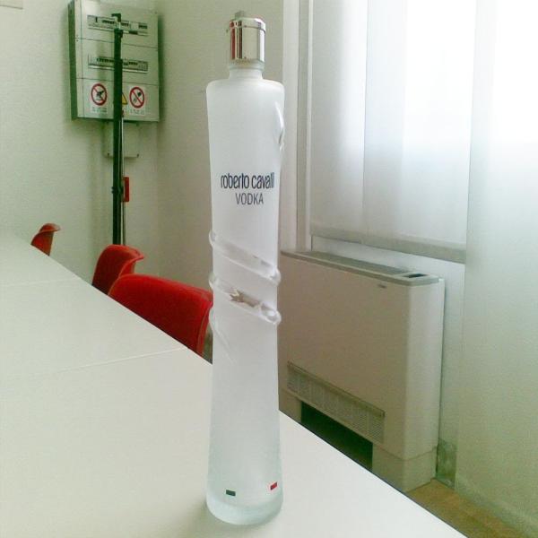 Buy cheap 330mm High Roberto Cavalli Vodka Bottle Vacuum Metallization Coating from wholesalers