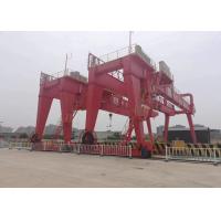 Buy cheap Finework Container Lifting 50 ton Double Girder Gantry Crane for Sale product