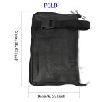 Professional Cosmetic Brush Holder , PU Leather Makeup Brush Bag