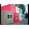 Buy cheap Varies Colors Modern Container House , Vacation Customized 20ft Container House from wholesalers