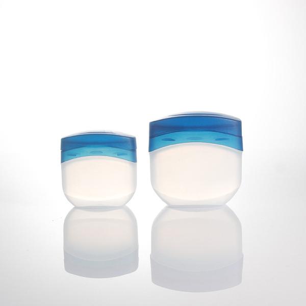 Buy cheap 50g 100g PP Cosmetic Cream Jars Vaseline Sample Lip Care from wholesalers