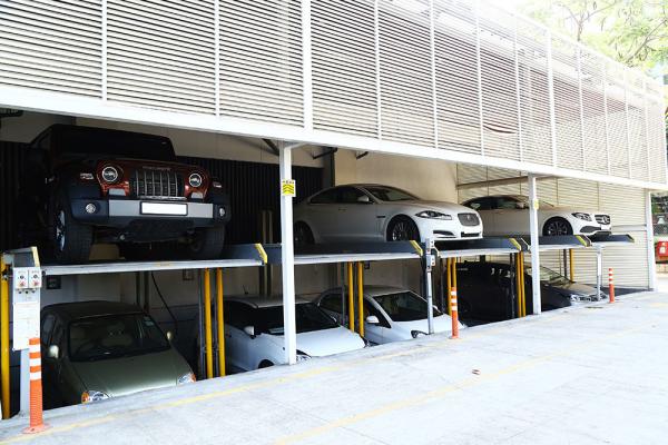 Buy cheap CE ISO Certified Puzzle Car Parking System With Motor Drive Chain from wholesalers