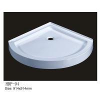 Buy cheap Acrylic shower tray, shower basin,acrylic shower base HDP-04 product