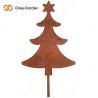 Buy cheap Customization Metal Garden Ornaments Laser Cut Corten Steel Signs Wear Resisting from wholesalers