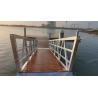Buy cheap Marina Floating Dock Aluminum Gangways WPC / Plastic / Wood Deck Customized from wholesalers