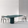 Buy cheap Smooth Edges ODM Stainless Steel Dining Table For Living Room from wholesalers