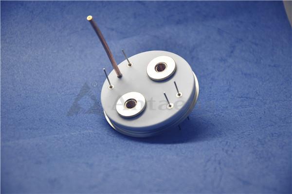 Buy cheap Wear Resistant Alumina Based Ceramics 3.9g/Cm3 Ceramic Metal Brazing Contactor from wholesalers
