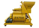 JS750 Twin Shaft Concrete Mixer Machine , Benford Winget Volumetric Concrete