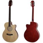 Cheap Handmade Acoustic Practice Guitar 38'' for beginer OEM Provided Paisen