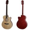 Buy cheap Cutaway electrical classical guitar for sale 23 inch small smart electric ukulele/acoustic guitar electric for travel & from wholesalers