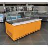 Buy cheap Air Cooled Stainless Steel Deli Display Freezer CE Marble Slab Seafood from wholesalers