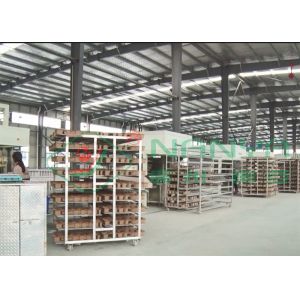 Semiautomatic Recycled Waste Pulp Tray Machine Making Fruit / Medical Tray