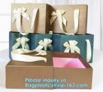 custom luxury matte black flip top box cardboard paper gift box with ribbon