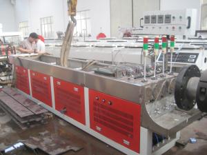 Wholesale Durable Four PVC Pipes Manufacturing Machine 250KG/H / 350KG/H Capacity Double Screw from china suppliers