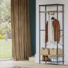 Buy cheap Hallway Coat Rack with Shelves, Modern Industrial Coat Stand, Entryway Coat Stand, XHCR31BB from wholesalers