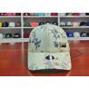 Buy cheap Custom Flower Metal Label Sports Dad Hats Breathable And Waterproof from wholesalers