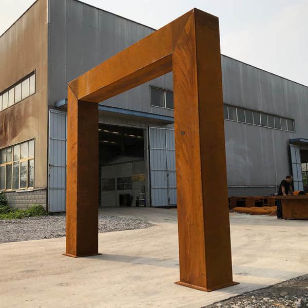 Buy cheap 5.9ft Corten Steel Water Feature 70 inch Diy Rain Curtain from wholesalers