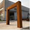 Buy cheap Wide 9ft Corten Steel Water Feature 180cm Rain Curtain Fountain Outdoor from wholesalers