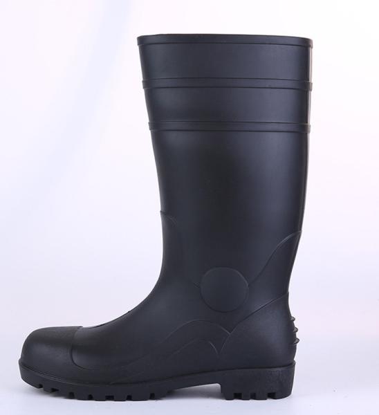 Special Anti-Smash, Oil-Resistant And Anti-Slip Black Labor Protection Rain