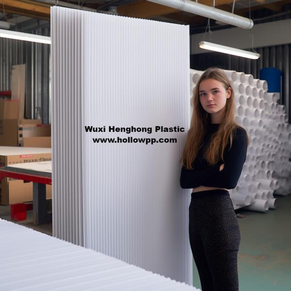 Buy cheap 4x8 3mm Flammability UL94 V-2 Corrugated Plastic Sheets from wholesalers