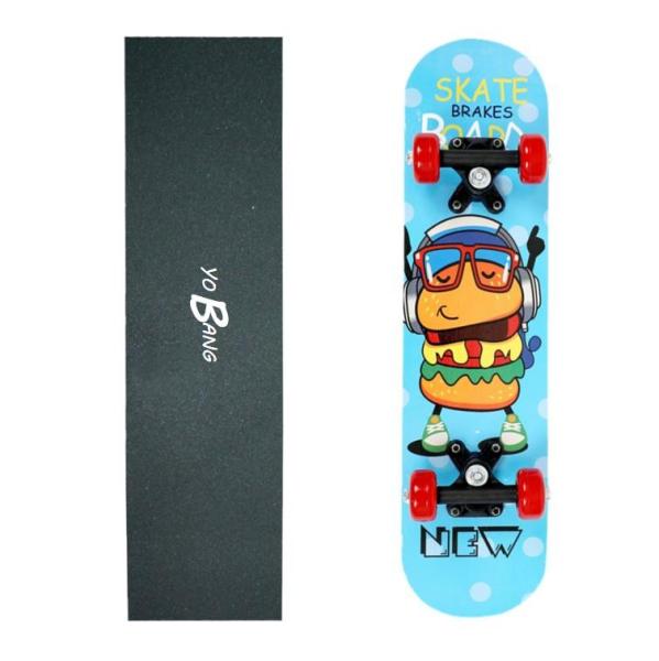Buy cheap YOBANG 24inch mini wooden complete skateboard with PP truck Crayon Shin Chan design from wholesalers