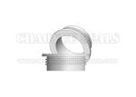 DN 48 Mm White Color Silicone Rubber Grommets T Shaped Household End Caps