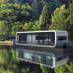 Buy cheap Online Technical Support 20ft Light Steel Apple Cabin Mobile Coffee Shop Prefab Hotel from wholesalers