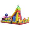 Buy cheap Children's playground equipment inflatable castle 20*10m size material PVC from wholesalers