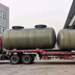 6000 Litre 15cbm Oil Tank Buried , DN65 Oil Storage Containers