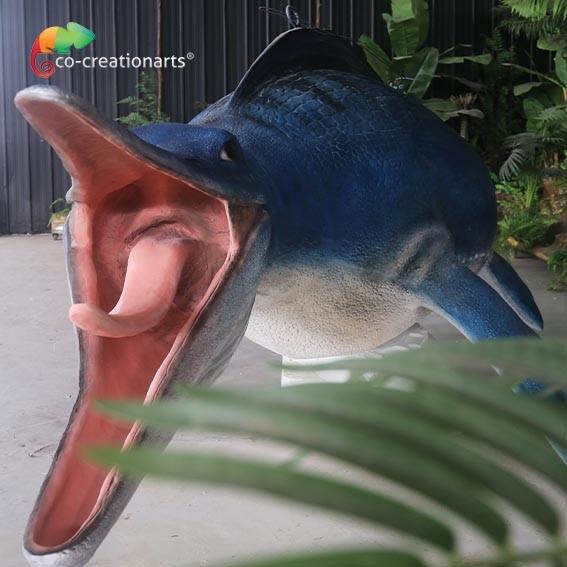 Buy cheap Handmade Mosasaur Fiberglass Statues For Outdoor Exhibition from wholesalers