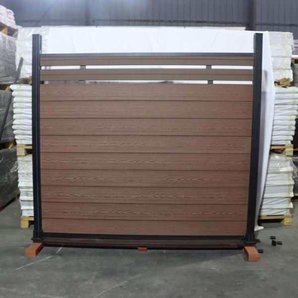 Buy cheap Faux DIY WPC Construction Fencing Panels Waterproof from wholesalers